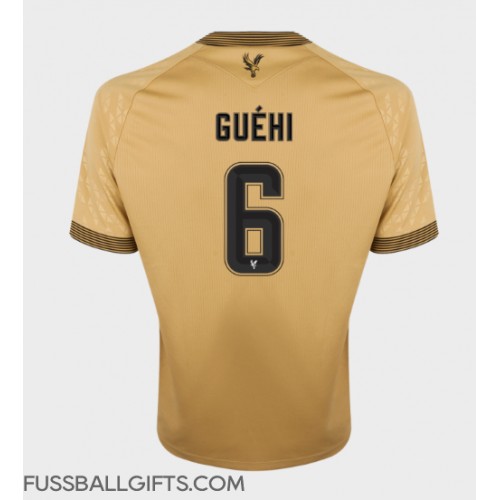 Crystal Palace Marc Guehi #6 Fußballbekleidung Auswärtstrikot 2025-26 Kurzarm